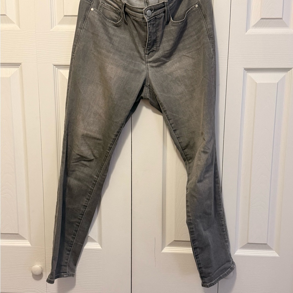 Athleta Sculptex Jeans Charcoal Size 6 Petite